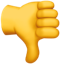 Thumbs down Emoji